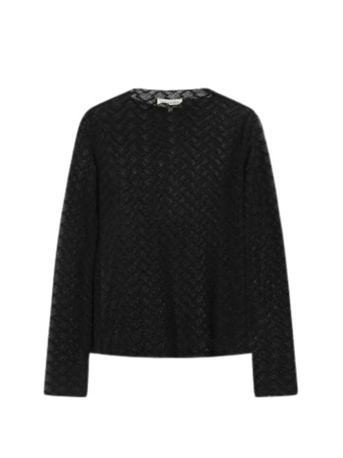 Top a maniche lunghe in pizzo Grace & Mila | FW2617049NOIR